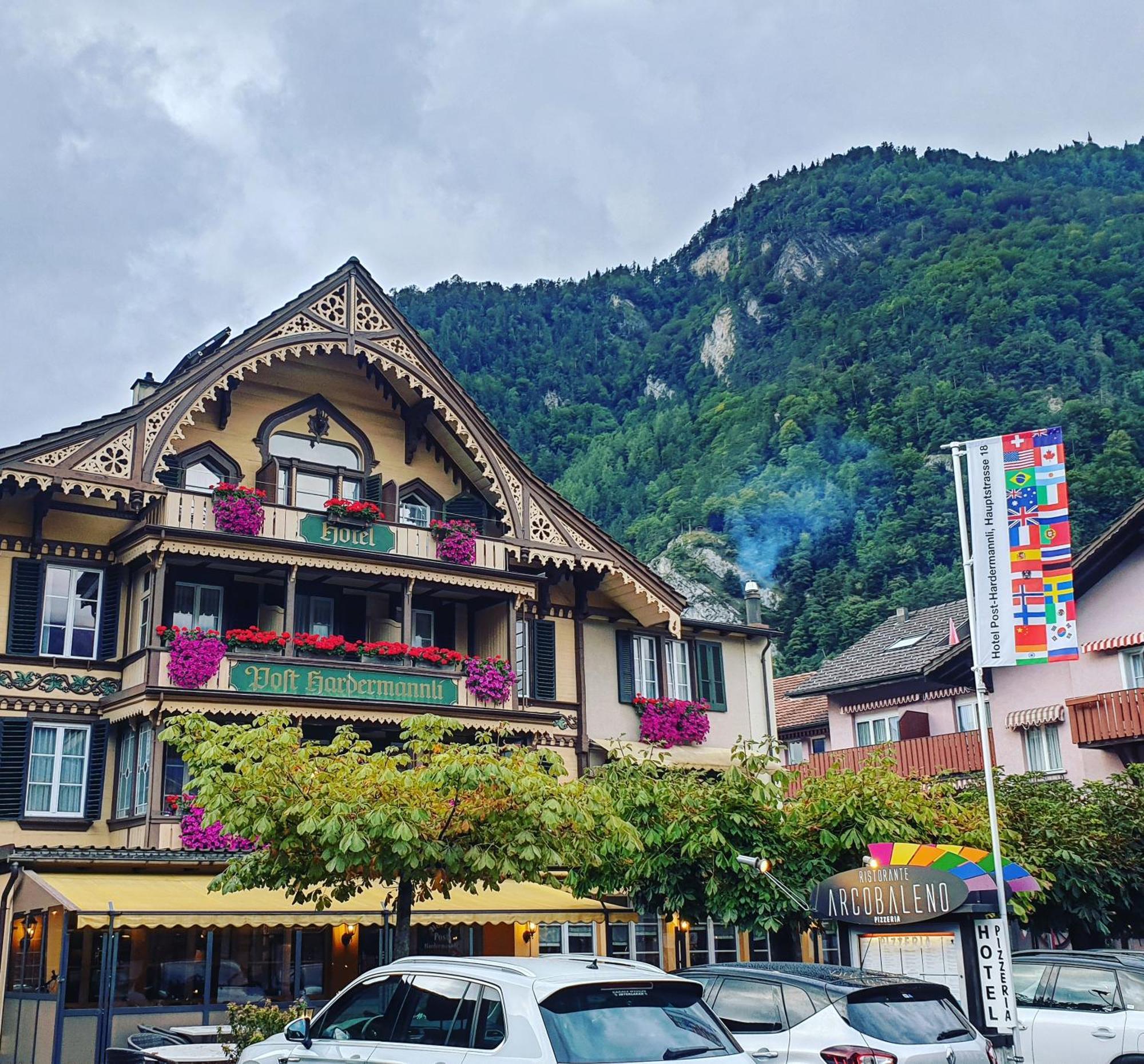 Post Hardermannli Hotel Unterseen Exterior photo